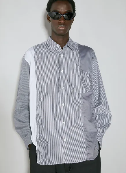 Long Sleeve Panelled Shirt