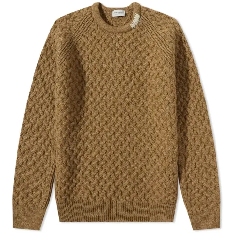 Textured Crew Knit