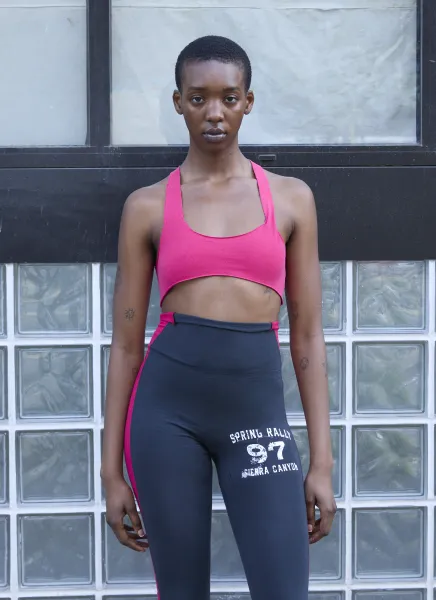 Raw Cut Bra Top