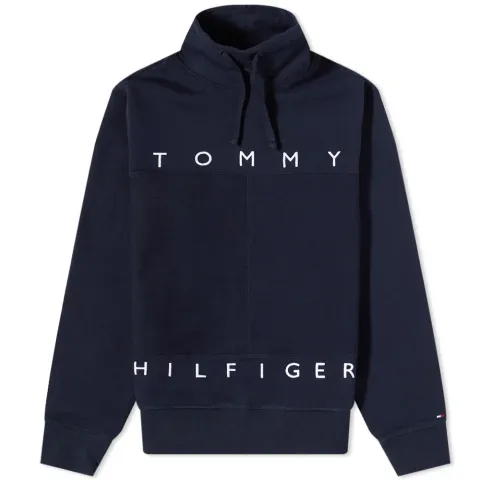 Mono Flag Mock Neck Sweat