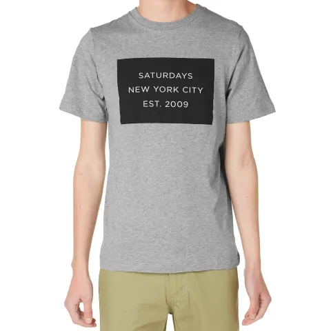 Saturdays Established Block Tee