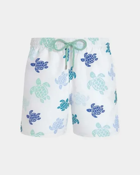 Vilebrequin Men Swim Shorts Tortues Multicolores