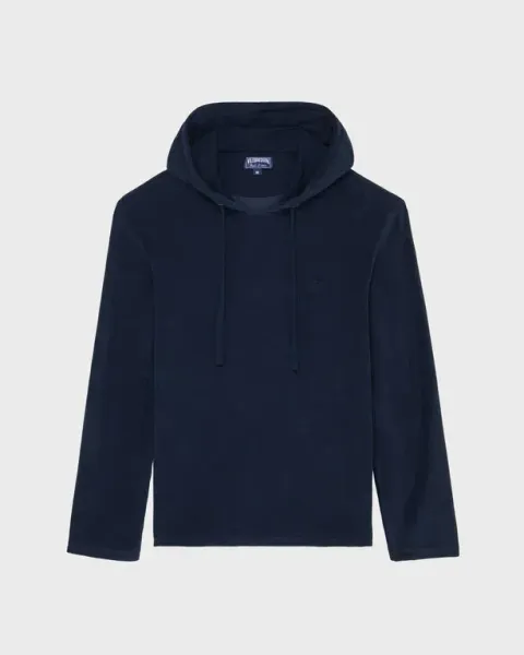 Vilebrequin Men Terry Long-sleeves Hooded T-shirt