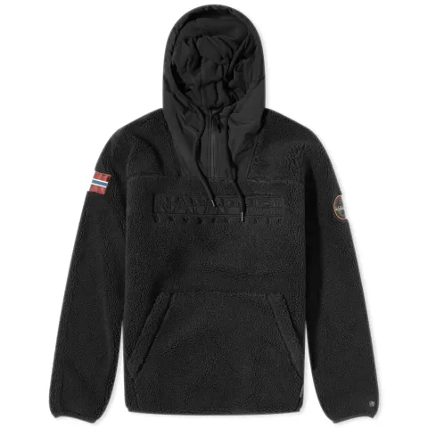 Teide Curly Fleece Half Zip Jacket