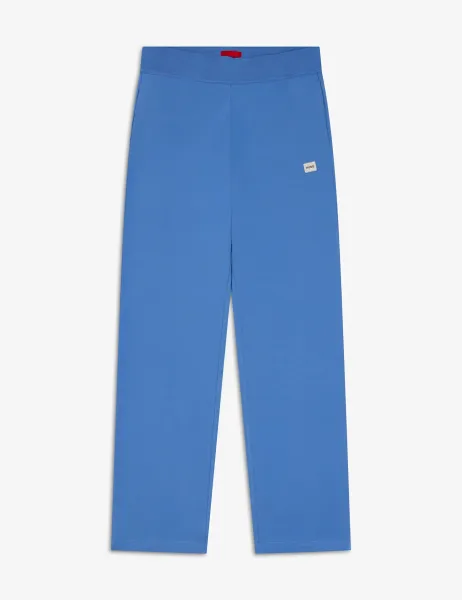 Cotton Modal Pyjama Bottoms Blue