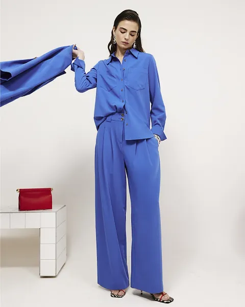 River Island Long Sleeve Tailored Shirt