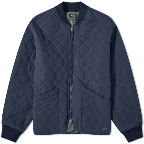 A.P.C. Arcade Quilted Bomber Jacket
