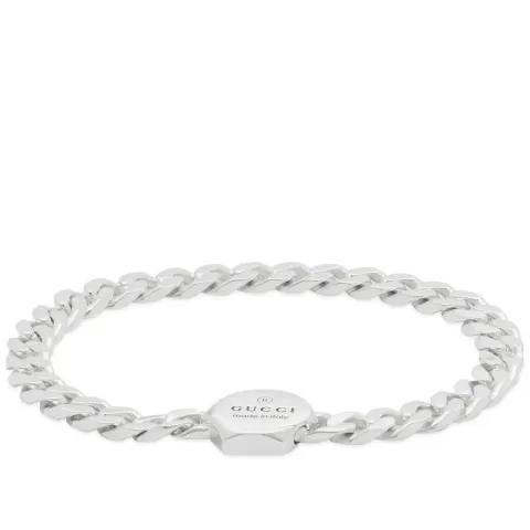 Gucci Trademark Gourmette Bracelet
