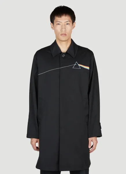 Graphic Print Coat