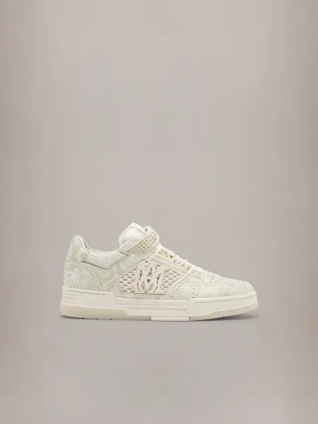 AMIRI PYTHON EMBOSSED MA SKYLINE - CREAM
