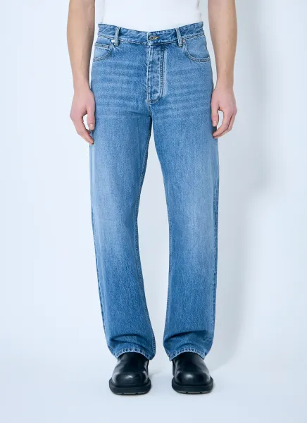 Indigo Wide Leg Jeans