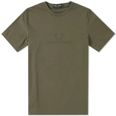 Fred Perry Tonal Embroidered Tee
