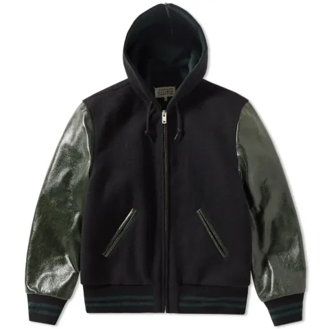 14 Leather Teddy Jacket
