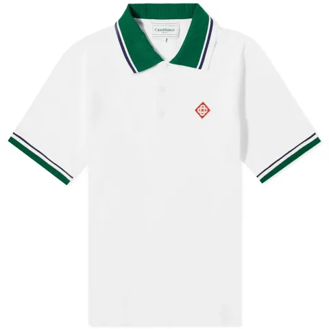 Pique Logo Polo