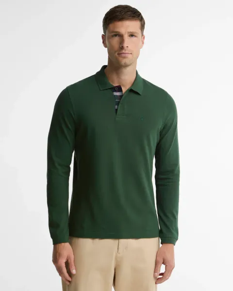 Essential Long-Sleeved Polo Shirt