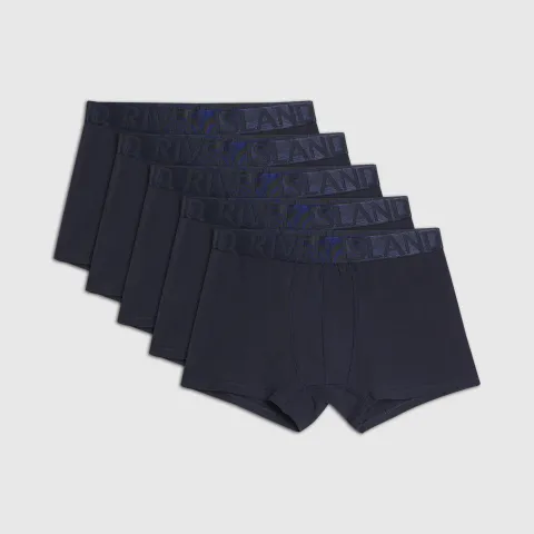 River Island Satin Pack Of 5 Trunks