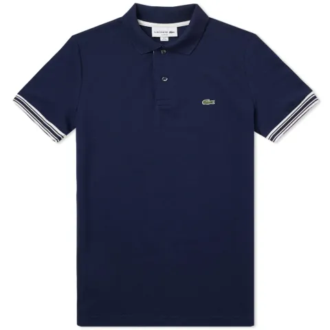 Tipped Sleeve Polo