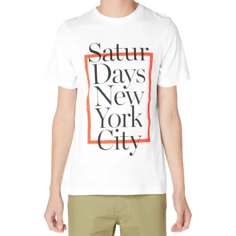 Saturdays Box Tee