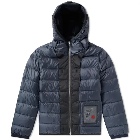 Hooded Nylon Down Liner