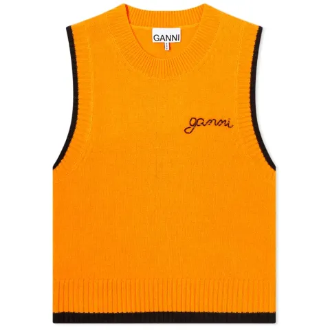 Logo Knitted Vest