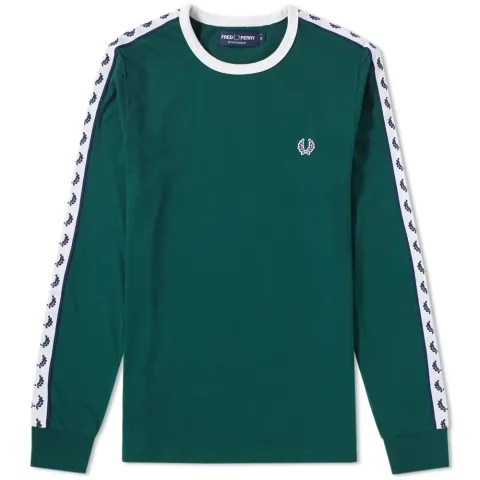 Fred Perry Long Sleeve Taped Ringer Tee