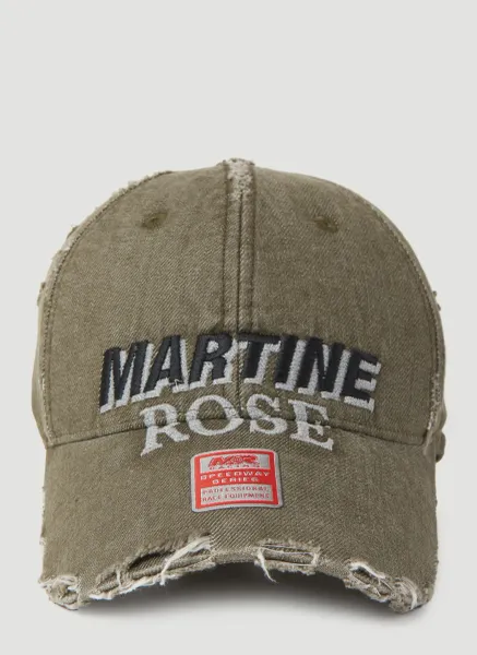 Logo Embroidery Distressed Baseball Cap