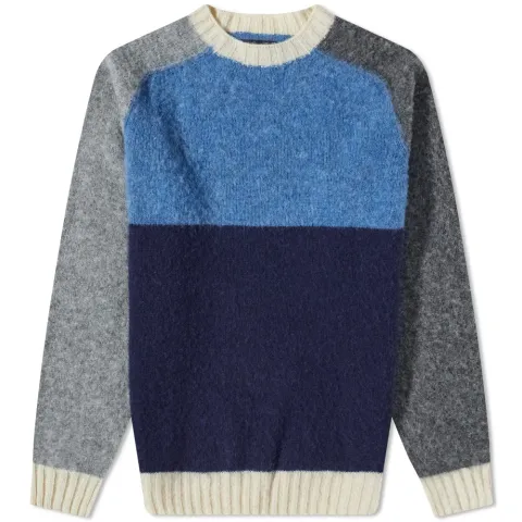 Howlin' Firecracker Colour Block Crew Knit