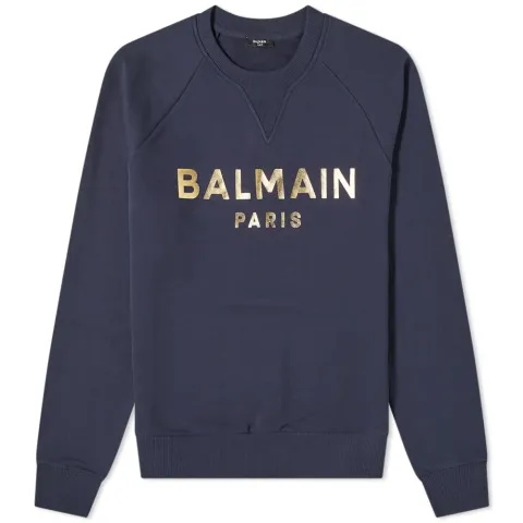 Paris Foil Logo Crew Sweat
