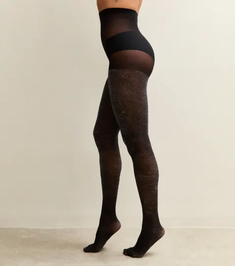 Black Sparkly Tights