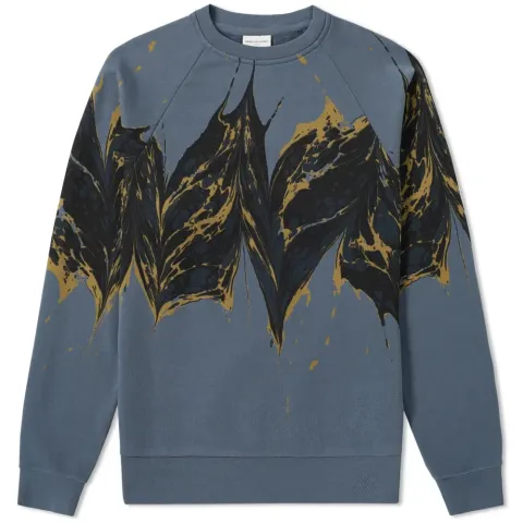 Splash Print Crew Sweat
