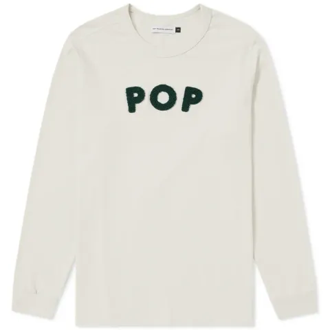 Long Sleeve Logo Applique Tee
