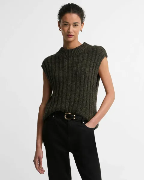 Anastasia Wool-Blend Sweater Vest