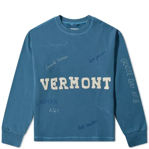 Vermont Embroidered Crew Sweat
