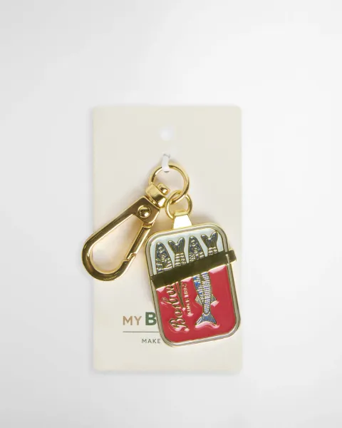 Sardine Tin Keychain