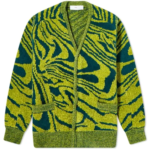 TOGA Jacquard Knit Cardigan