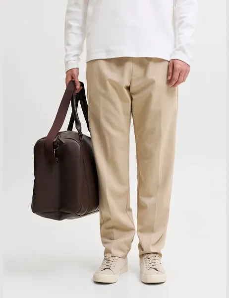 Jack & Jones Drawstring Joggers Beige