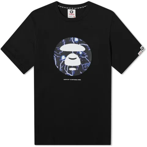AAPE Lit Camo Moon Face Tee