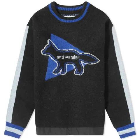 x Maison Kitsune Crew Knit