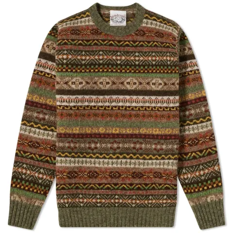 Jamieson's of Shetland Fair Isle Crew