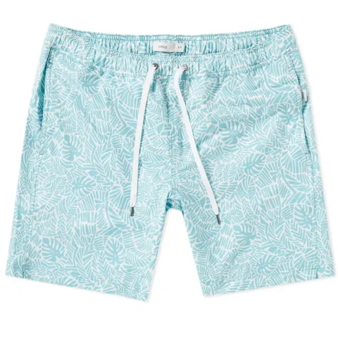 Charles 7 Tropical BlockSwim Short