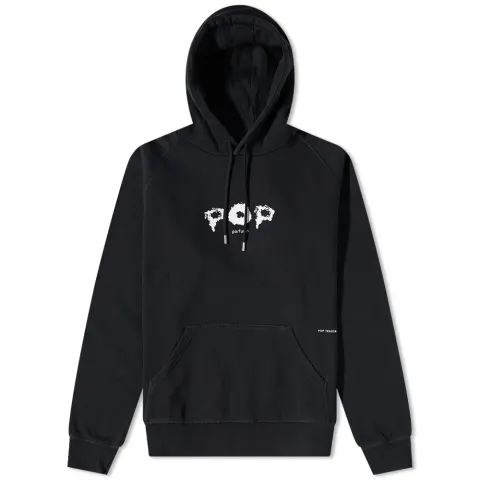 Smoke Logo Popover Hoodie