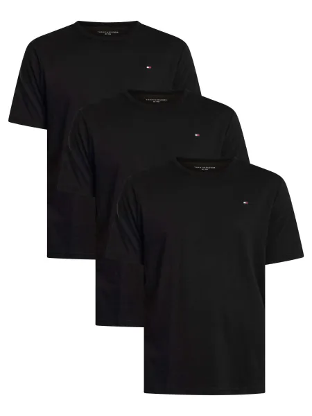 Tommy Hilfiger 3 Pack Signature Cotton Essentials Lounge T-Shirts