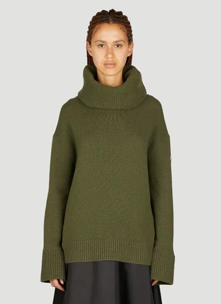 Wool Polo Neck Sweater