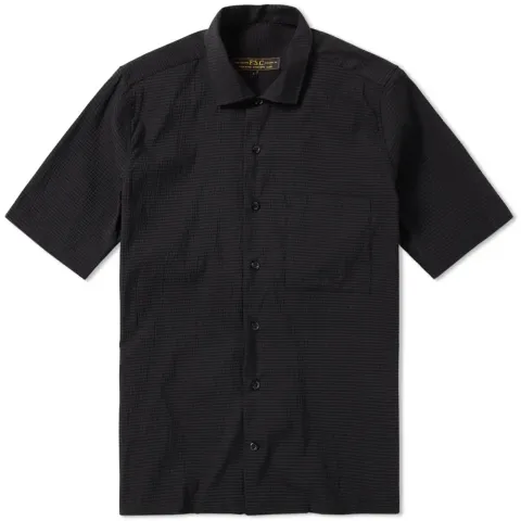 Short Sleeve Seersucker Shirt