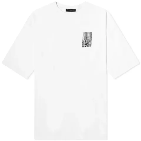 Barcode Logo Oversize Tee
