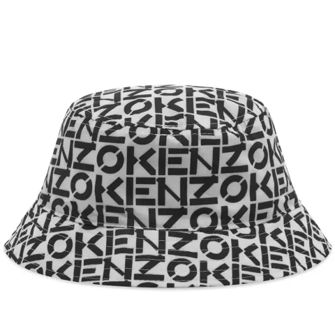 Reversible K Logo Bucket Hat