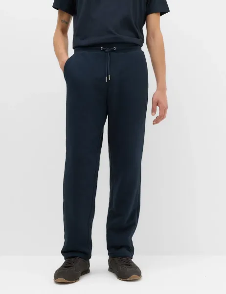 Marks & Spencer Fleece Lined Joggers Navy