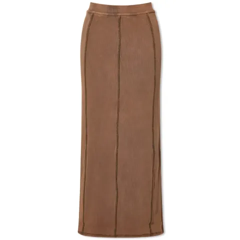 Etty Rib Midi Skirt