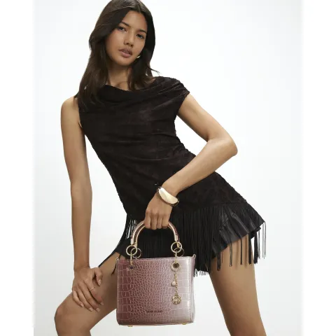 River Island Ombre Croc Tote Bag