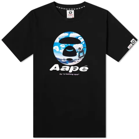 AAPE Skate Scape Moon Face T-Shirt